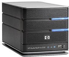 HP Media Vault mv2120 — 500 ГБ с сетевым подключением «для дома, для семьи»